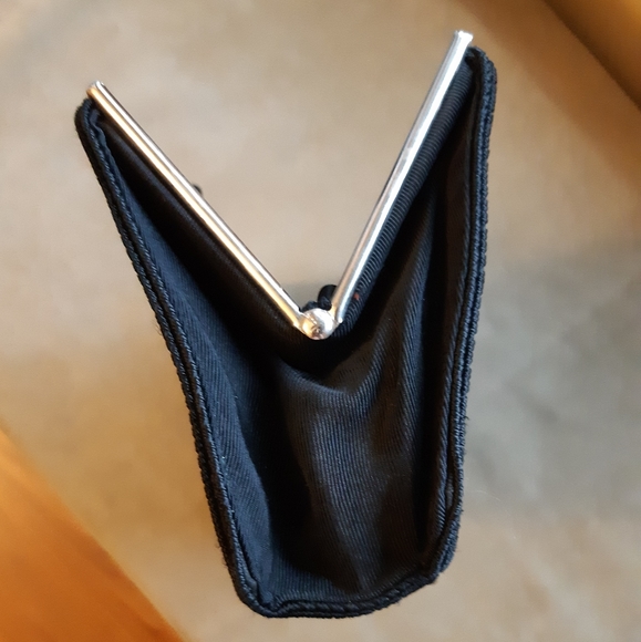 Vintage black cord clutch - Picture 7 of 9